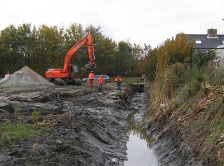 Grondwerk in Bergschenhoek